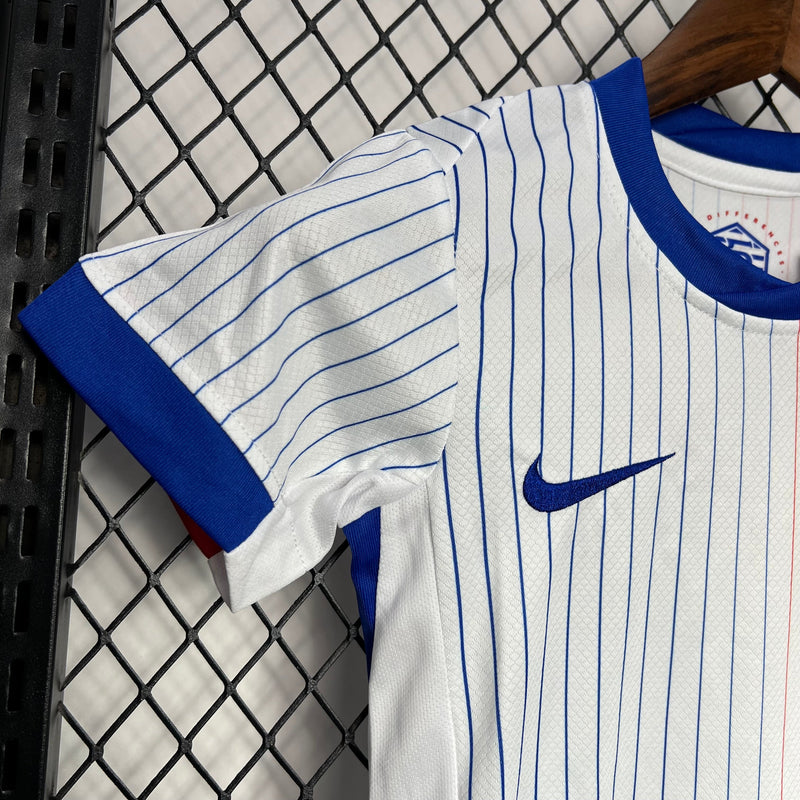 Kit Infantil França Away 24/25 - Nike Infantil