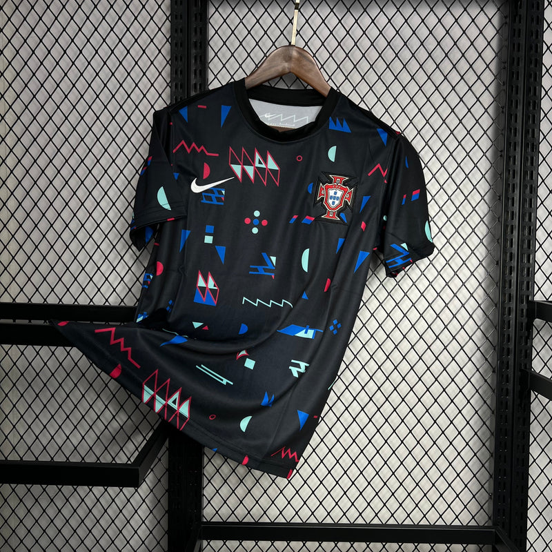 Camisa Portugal Pré-Jogo 24/25 - Nike Torcedor Masculina