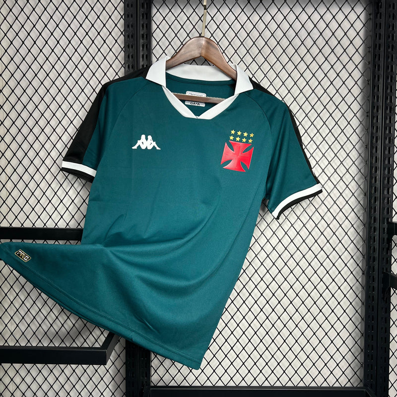 Camisa Vasco Pré-Jogo 24/25 - Kappa Torcedor Masculina