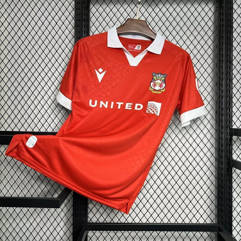 Camisa Titular Wrexham Casa - Home 24/25 - Versão Torcedor