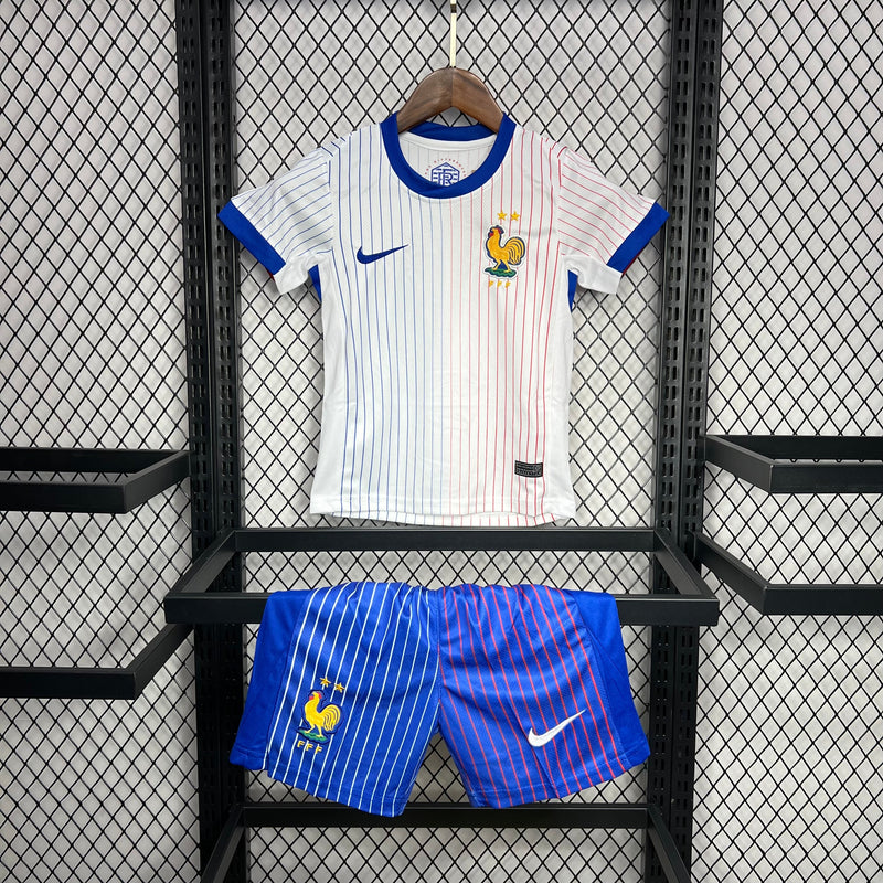 Kit Infantil França Away 24/25 - Nike Infantil