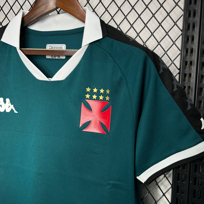 Camisa Vasco Pré-Jogo 24/25 - Kappa Torcedor Masculina