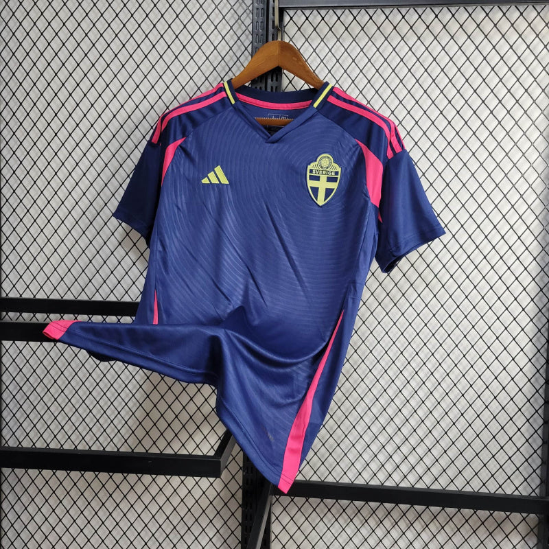 Camisa Suécia Away 24/25 - Adidas Torcedor Masculina