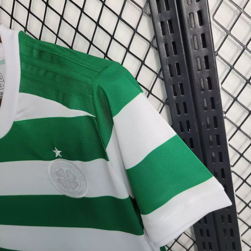 Camisa Celtic Edição Especial "120 anos das listras" 23/24 Adidas Torcedor Masculina