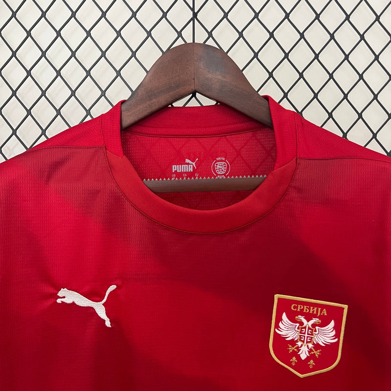 Seleção Sérvia Home 24/25 - Puma Torcedor Masculina