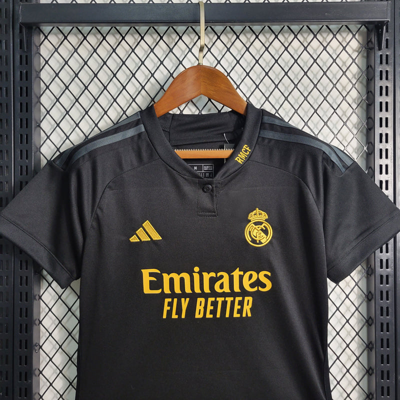 Camisa Real Madrid Away III 23/24 - Adidas Torcedor Feminina