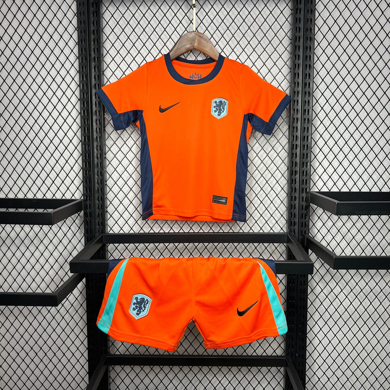 Kit Infantil Holanda Home 24/25 - Nike Infantil