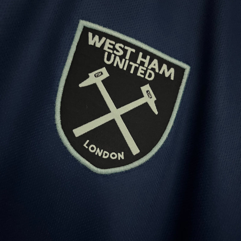 Camisa West Ham away 23/24 - Umbro Versão Torcedor Masculino