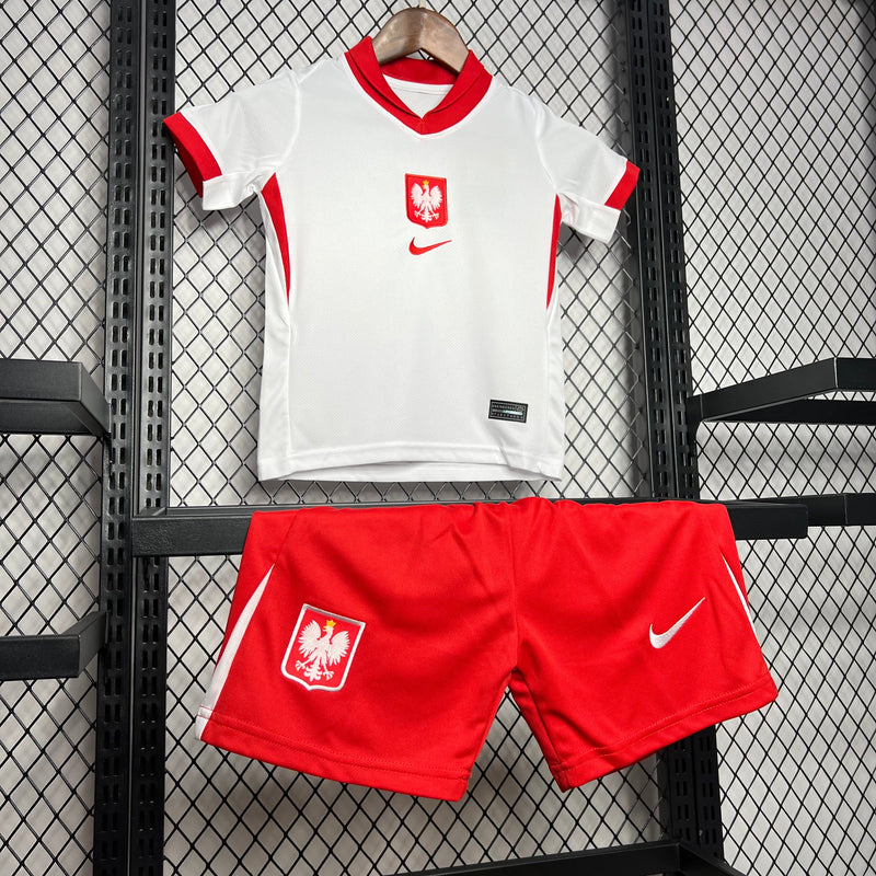 Kit Infantil Polónia Home 24/25 - Nike Infantil