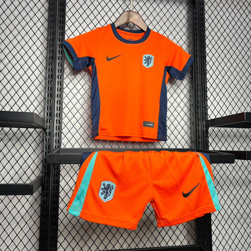 Kit Infantil Holanda Home 24/25 - Nike Infantil