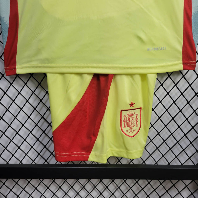 Kit Infantil Espanha Away 24/25 - Adidas Infantil