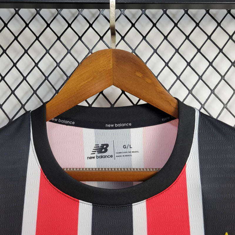 Camisa São Paulo Away 24/25 - New Balance Torcedor Manga Comprida