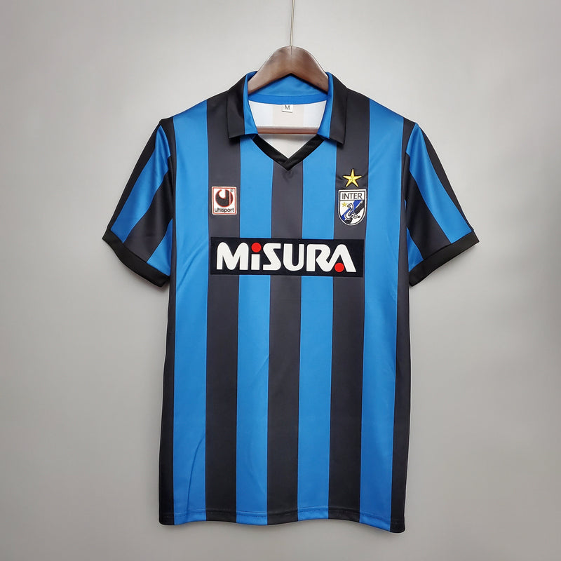 Camisa Inter de Milão Titular 88/90 - Versão Retro