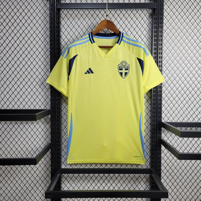 Camisa Suécia Home 24/25 - Adidas Torcedor Masculina