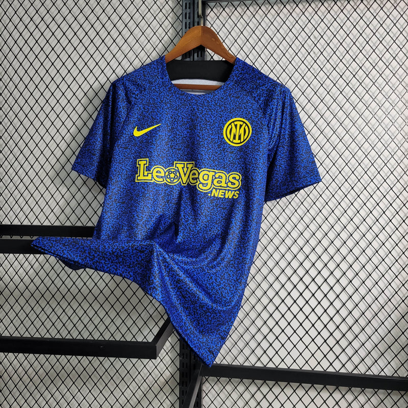 Camisa Inter de milão Treino 23/24 - Nike Torcedor Masculina - Lançamento