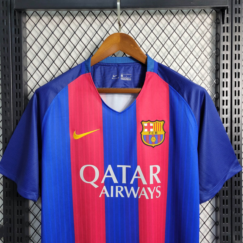 Camisa Barcelona Titular 16/17 - Versão Retro