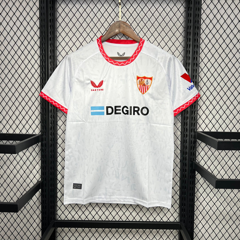 Camisa Sevilla Home 24/25 - Castore Torcedor Masculina