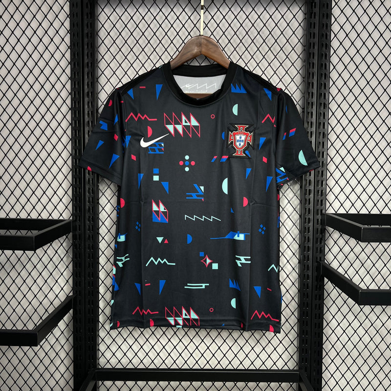 Camisa Portugal Pré-Jogo 24/25 - Nike Torcedor Masculina