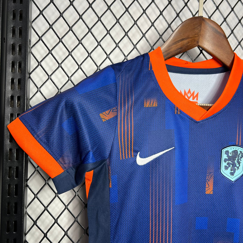 Kit Infantil Holanda Away 24/25 - Nike Infantil