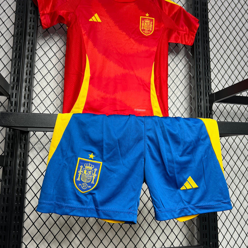 Kit Infantil Espanha Home 24/25 - Adidas Infantil