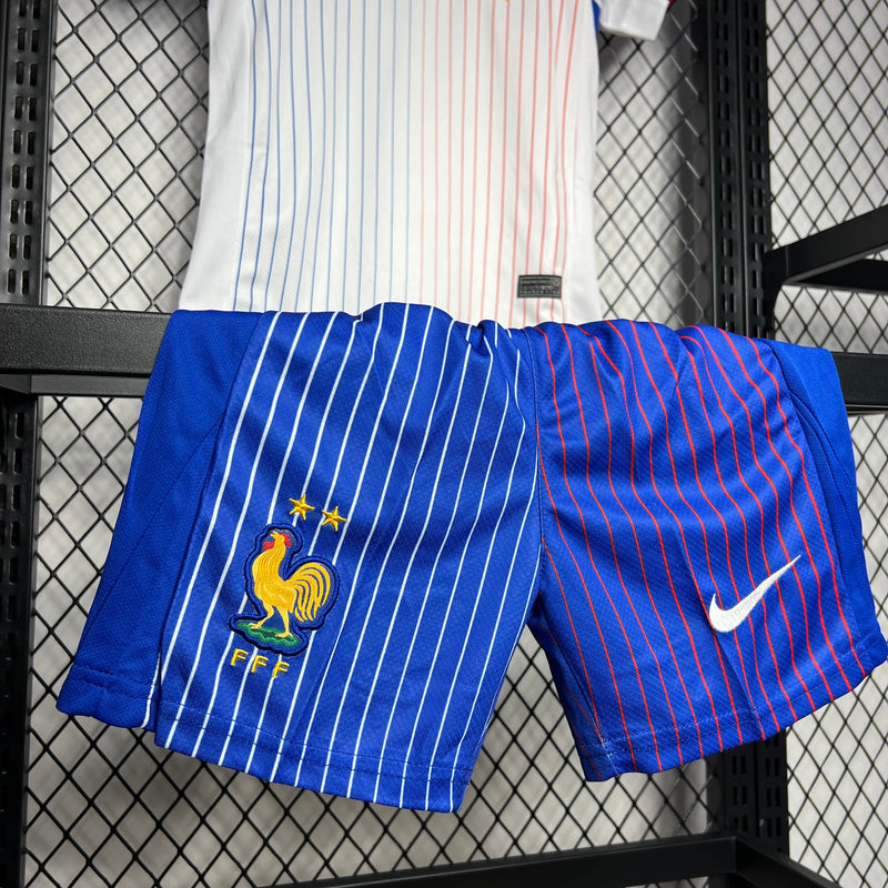 Kit Infantil França Away 24/25 - Nike Infantil