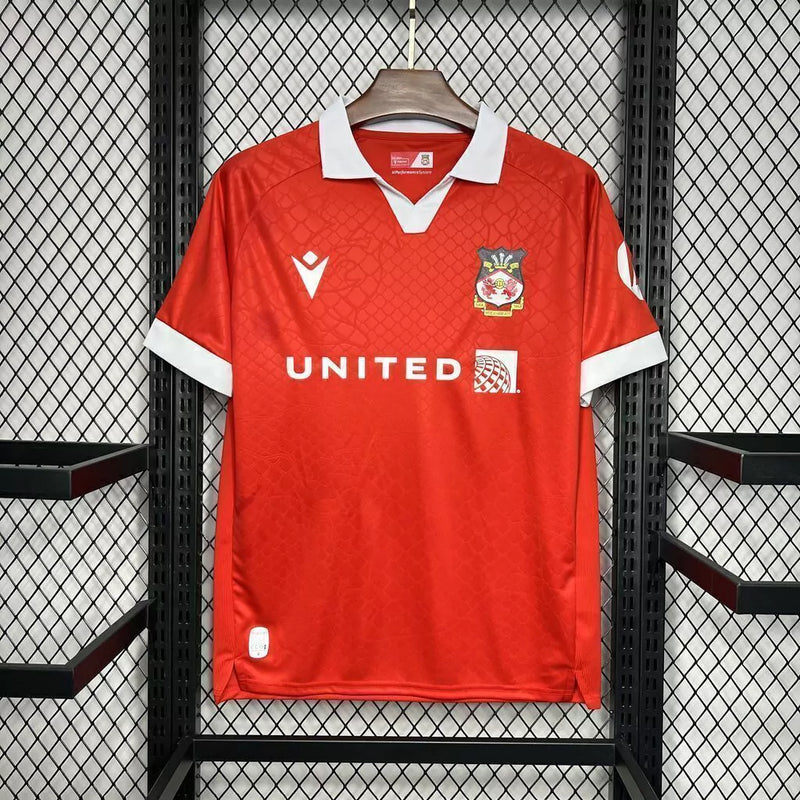 Camisa Titular Wrexham Casa - Home 24/25 - Versão Torcedor