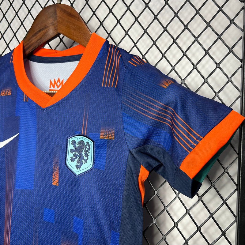 Kit Infantil Holanda Away 24/25 - Nike Infantil