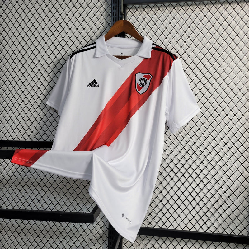 Camisa River Plate Home 23/24 - Adidas Torcedor Masculina